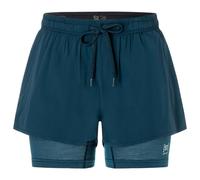 Short double couche femme super.natural Bleu S