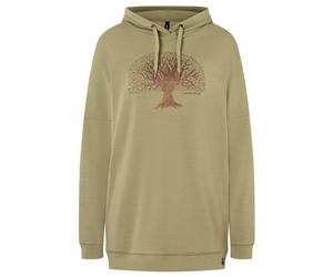 super.natural - Women's Feel Good Tok Hoodie - Sweat à capuche - XL - aloe / copper