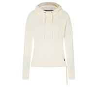 super.natural - Women's Funnel Bio Hoodie - Sweat à capuche en mérinos - L - fresh white