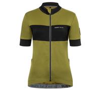 super.natural - Women's Grava Jersey - Maillot de cyclisme - XS - avocado / jet black