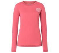 super.natural - Women's Little Heartwood L/S - Haut à manches longues - M - mauvewood / white stone