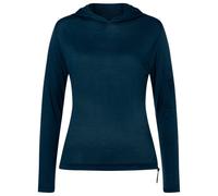 super.natural - Women's Relax Light Pocket Hoodie - Sweat à capuche en mérinos - M - blueberry