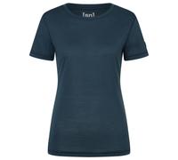 Super.natural Sierra140 Slim Fit Short Sleeve T-shirt Bleu M Femme