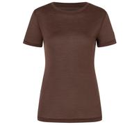 super.natural - Women's Sierra 140 Tee - Haut en mérinos - M - chocolate bean