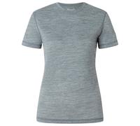 super.natural - Women's Sierra 140 Tee - Haut en mérinos - XXL - cashmere grey melange