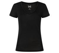 Super.natural Sierra140 V Neck Short Sleeve T-shirt Noir L Femme