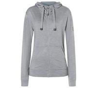 super.natural - Women's Solution Bio Hoodie - Sweat à capuche en mérinos - M - cashmere grey melange