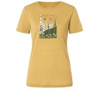 super.natural - Women's Summer Gondola Tee - Haut en mérinos - XL - sahara / various