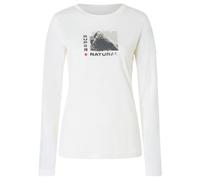 super.natural - Women's Super Mountain Bio Jersey L/S - Haut à manches longues - M - fresh white / various