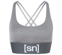 super.natural - Women's Super Top - Brassière - XL - cashmere grey melange