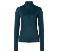 super.natural - Women's Tundra 175 Quarter Zip - Haut à manches longues - L - blueberry