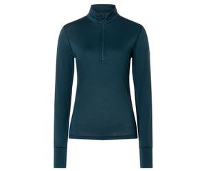 super.natural - Women's Tundra 175 Quarter Zip - Haut à manches longues - XXL - blueberry