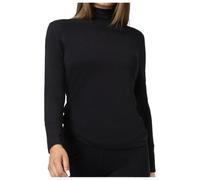super.natural - Women's Tundra 175 Turtleneck - Haut à manches longues - L - jet black