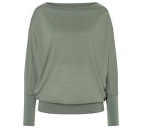 super.natural - Women's Womens Kula Top - Pull en laine mérinos - M - eucalyptus