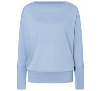super.natural - Women's Womens Kula Top - Pull en laine mérinos - M - forget me not blue