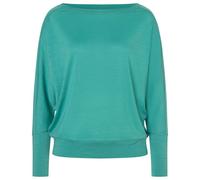 super.natural - Women's Womens Kula Top - Pull en laine mérinos - S - lagoon green