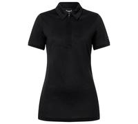 super.natural - Women's Zip Polo - Haut en mérinos - XS - jet black