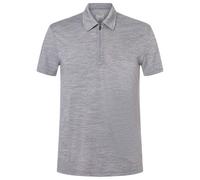 super.natural - Zip Polo - Haut en mérinos - L - cashmere grey melange