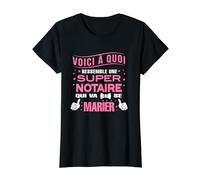 Super Notaire qui va se marier evjf future mariée T-Shirt