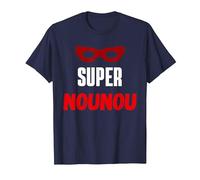 Super Nounou T-Shirt, Homme, Bleu Marine, 3XL