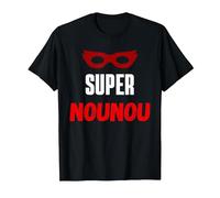 Super Nounou T-Shirt, Homme, Noir, 3XL
