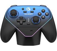 Super Nova Manette Sans Fil avec Station de Charge ¿ Joysticks à Effet Hall, Gâchettes Réglables ¿ Switch/Switch 2 Gyro, PC, Mobile ¿ Nightfall Blue
