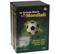 Super Offert 8 DVD Mondiali Di Calcio - 50 Anni Di Storia Dei Mondiali Pelé, Ronaldo, Roberto Baggio, Just Fontaine, Eusébio, Gary Lineare, Gabriel Batistuta