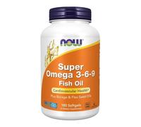 Super Omega 3-6-9 180 Gélules 1200 Mg Par Now Foods