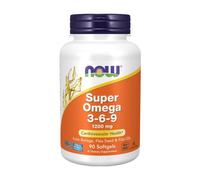 Super oméga 3-6-9 NOW, 1200 mg (90 gélules)