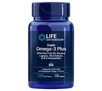 Super Oméga-3 Plus EPA/DHA avec Sésame, Olive, Krill & Astaxanthine