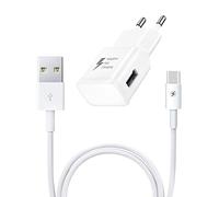 Super Pack Chargeur + Câble Compatible avec Samsung Galaxy M15 5G Prime Fast Charger Ultra-Puissant et Rapide Nouvelle Generation 3A avec Cable Type C Chargement/Transfert de données