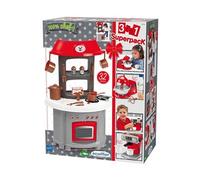 ECOIFFIER Super Pack cuisine 3 en 1 - A partir de 3 ans - En métal - Pour fille et garçon