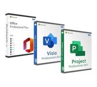 SUPER PACK OFFICE 21 PRO + VISIO 21 PRO + PROJECT 21 PRO | A télécharger | 1 PC