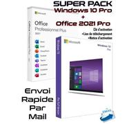 SUPER Pack Windows 10 + Office 2021 Pro à Télécharger