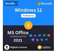 SUPER Pack Windows 11 Pro + Office 2021 Pro (NOUVEAU) - Livraison 2H par email - En téléchargement
