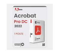 Adobe Acrobat Pro 2022 (Windows) - Activation Perpétuelle - À télécharger - 1 PC - Non compatible Mac
