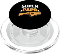 Super Papa Héros du Quotidien Original Tendre Mignon Fier PopSockets PopGrip pour MagSafe
