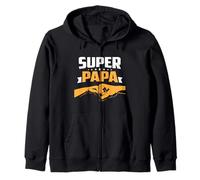 Super Papa Héros du Quotidien Original Tendre Mignon Fier Sweat à Capuche