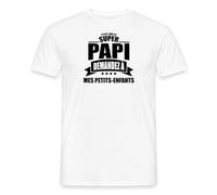 Super Papi Demandez à mes Petits-Enfants Cadeau Papy T Shirt Homme