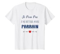 Super Parrain enfant j'peux pas j'ai bêtise avec Parrain T-Shirt