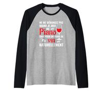 Super pianiste pratiquant piano fan apéro vin et musique Manche Raglan