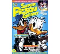 super picsou géant; double duck en direct de la champions league; BD fantôme noir; Fantomiald le retour