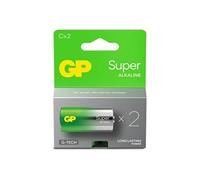 G & P Naturarznei – Piles alcalines C (LR14) GP Super – 2 pièces
