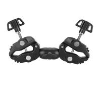 Super pince pour la photographie, bras magique à double rotule avec support pour griffe flash, adaptateur de fixation pour caméra en alliage