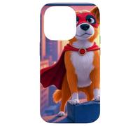 Super Pooch, Mignon toutou, Super héros Coque pour iPhone 14 Pro