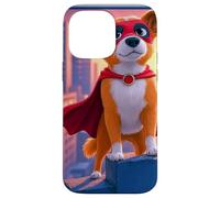 Super Pooch, Mignon toutou, Super héros Coque pour iPhone 14 Pro Max