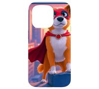 Super Pooch, Mignon toutou, Super héros Coque pour iPhone 15 Pro