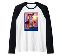 Super Pooch, Mignon toutou, Super héros Manche Raglan
