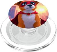 Super Pooch, Mignon toutou, Super héros PopSockets PopGrip pour MagSafe