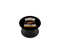 Super-Pouvoir - Le Scorpion empalé PopSockets PopGrip Adhésif